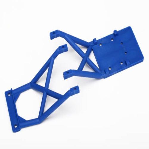 Traxxas 3623X Front & Rear Skid Plate (Blue) (Son-uva Digger) - PowerHobby