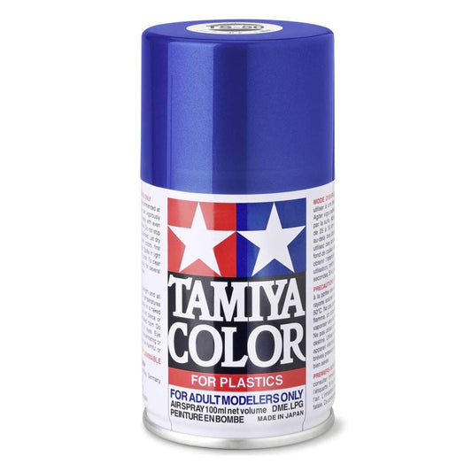Tamiya TAMTS-50 85050 Spray Lacquer TS-50 Blue Mica - 100ml Spray Can - PowerHobby