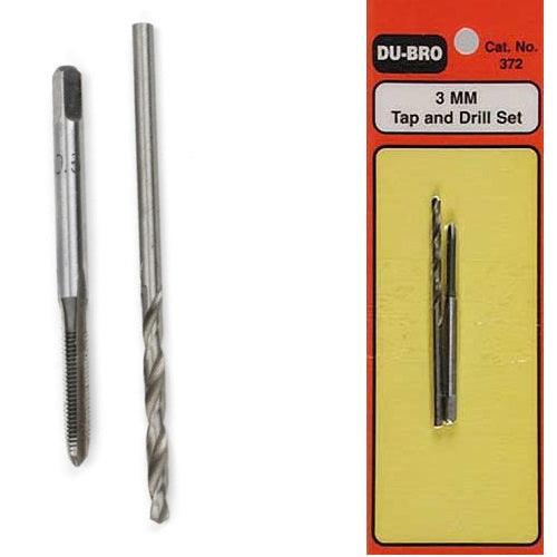 DuBro 372 Tap & Drill Set 3mm - PowerHobby