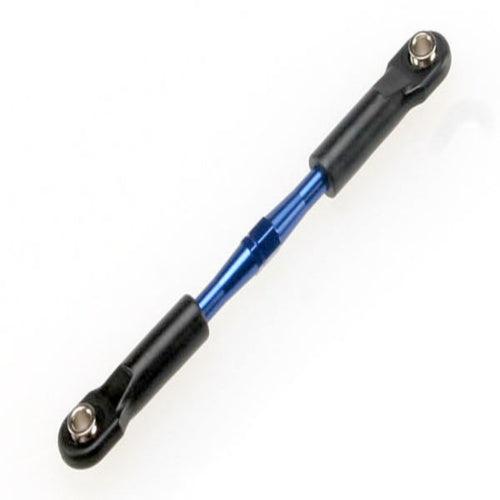 Traxxas 3738A Camber Link Turnbuckle 49mm Blue Rear Rustler - PowerHobby
