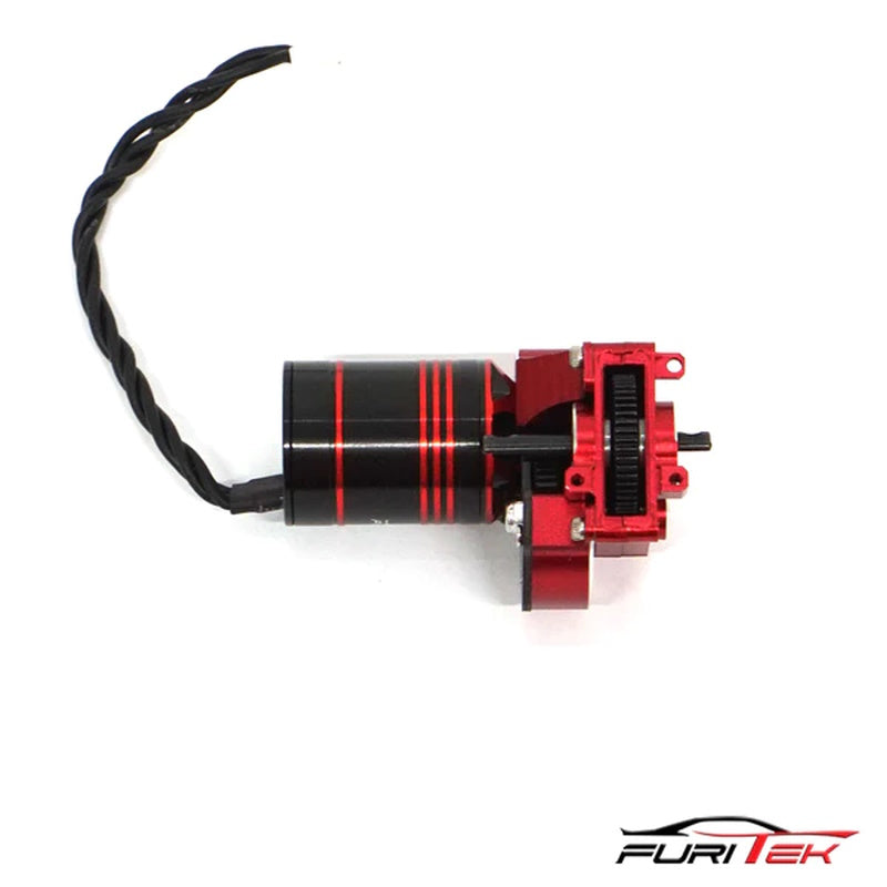 FURITEK MICRO STELLAR TRANSMISSION CEDAR WITH INRUNNER BRUSHLESS SETUP FOR SCX24 - PowerHobby