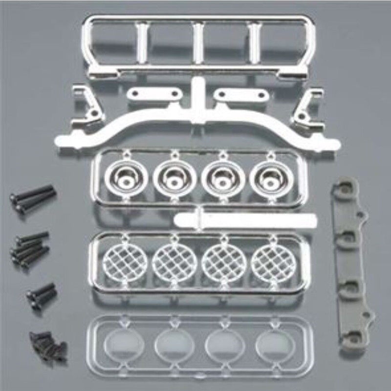 RPM RPM80783 Narrow Roof Mounted Light Bar Set (Chrome) - PowerHobby