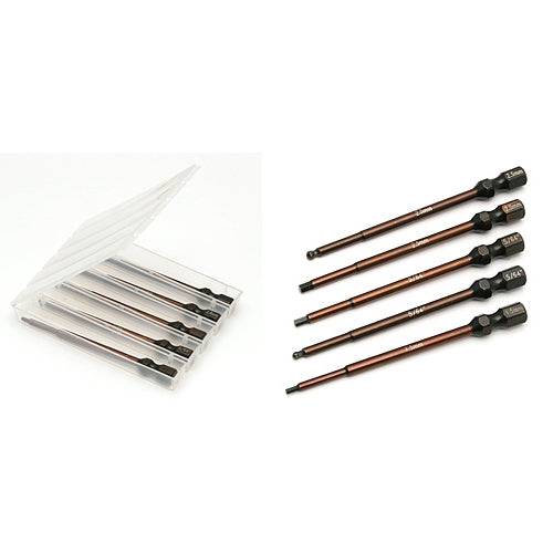 Associated 1674 Factory Team 1/4" 5pc Power Tool Tips Set - PowerHobby