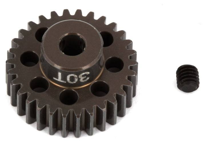Associated 1348 Aluminum Pinion Gear 30T 48P 1/8 shaft SC10 B44 RC10 / T RC12L3 - PowerHobby