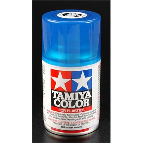 Tamiya TAMTS-72 Spray Paint Lacquer TAM85072 TS-72 Clear Blue - PowerHobby
