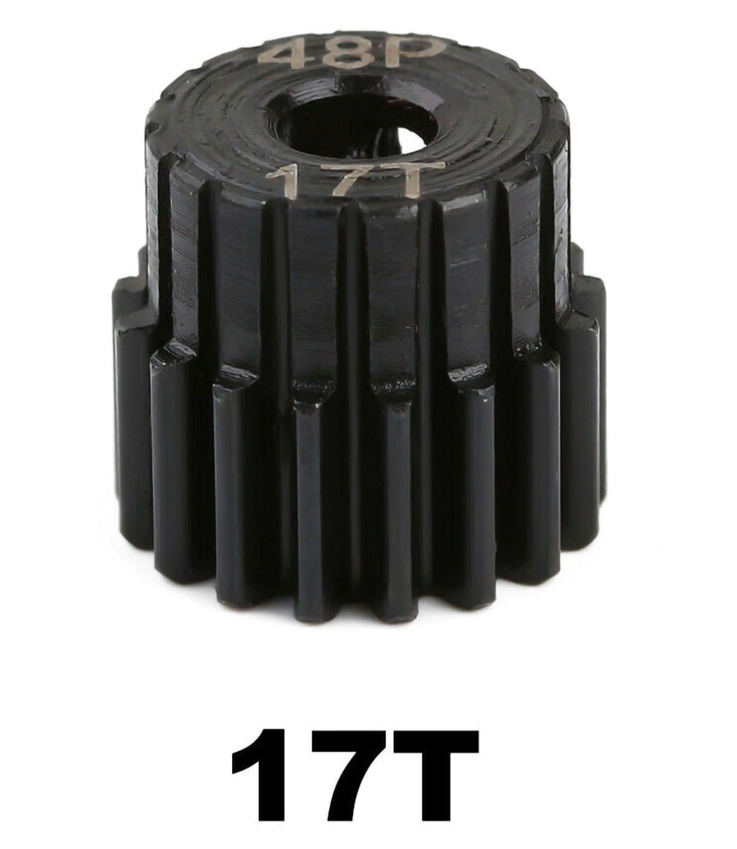 Powerhobby Hardened Steel 48P 5MM 17T Pinion Gear - PowerHobby