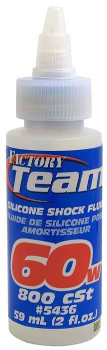 Associated 5436 Silicone Shock Oil 60 Weight 2 oz - PowerHobby
