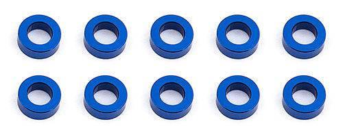 Associated 31383 Ballstud Washers 5.5x2.0 mm Blue Aluminum Apex Scion RC10 SC10 - PowerHobby