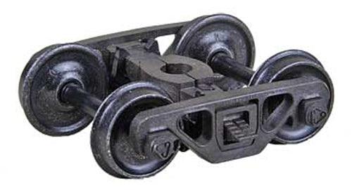 Kadee 582 HO Bettendorf Roller Bearing Caboose Truck/ 33" smooth back wheels - PowerHobby