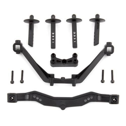 Team Associated 71123 Front / Rear Body Mounts SC6.1 - PowerHobby