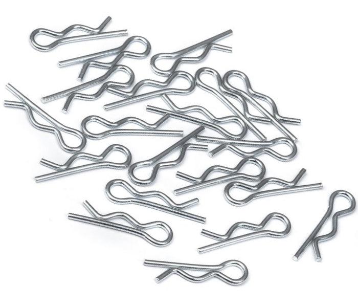 HPI Racing 6122 Body Pin Medium Silver (10) - PowerHobby