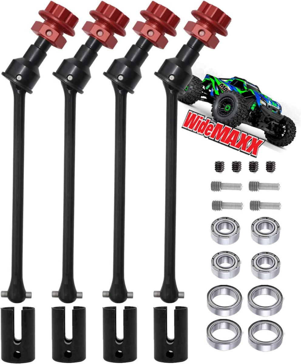 Powerhobby Front / Rear CVD Driveshaft Harden Steel FOR Traxxas WideMaxx Maxx - PowerHobby