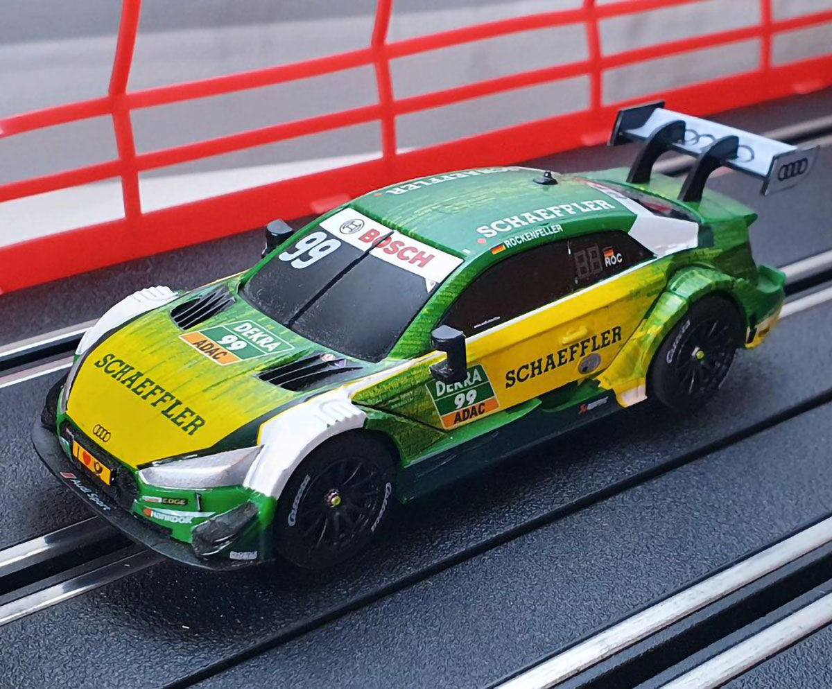 Carrera 64113 GO!!! Audi RS 5 DTM M. Rockenfeller 1/43 Scale Slot Car - PowerHobby