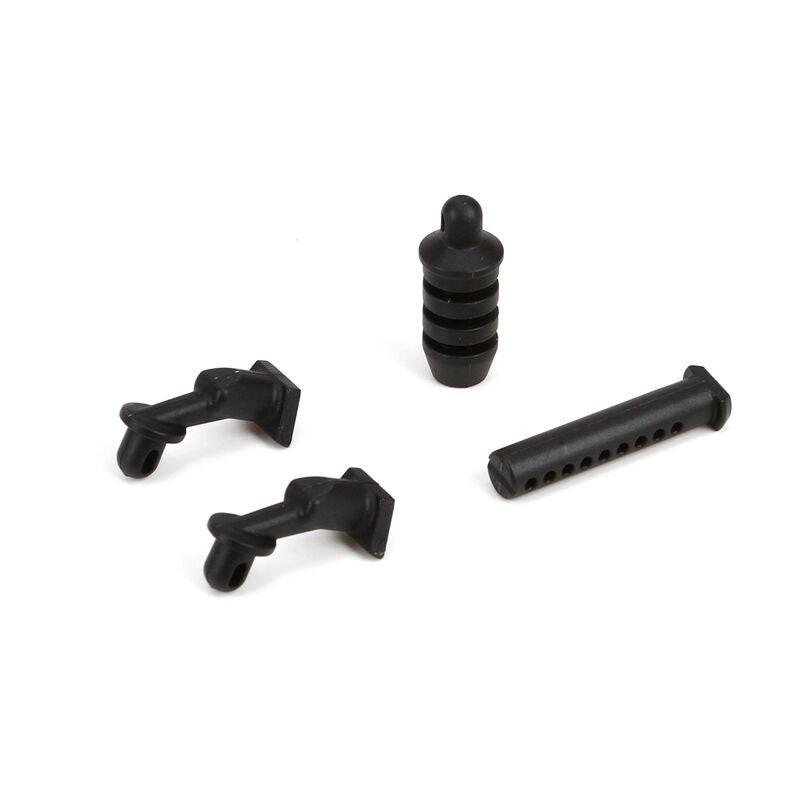 Vaterra VTR240009 Body Mounts, Side & Front Only: GLF, GLU - PowerHobby