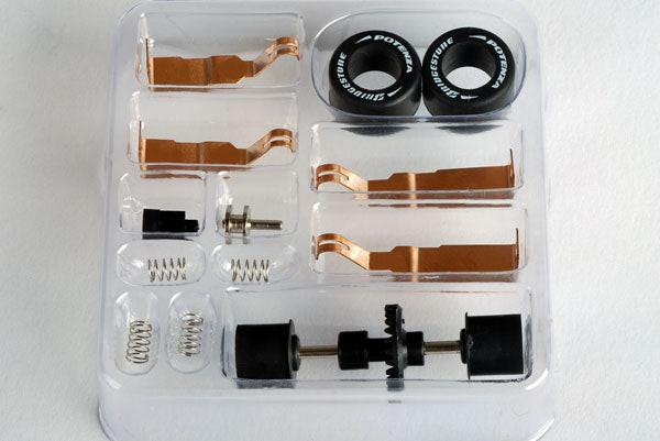 AFX 70330 Tune-Up Kit MegaG Long & Short Pick Up Shoes Mega G HO - PowerHobby