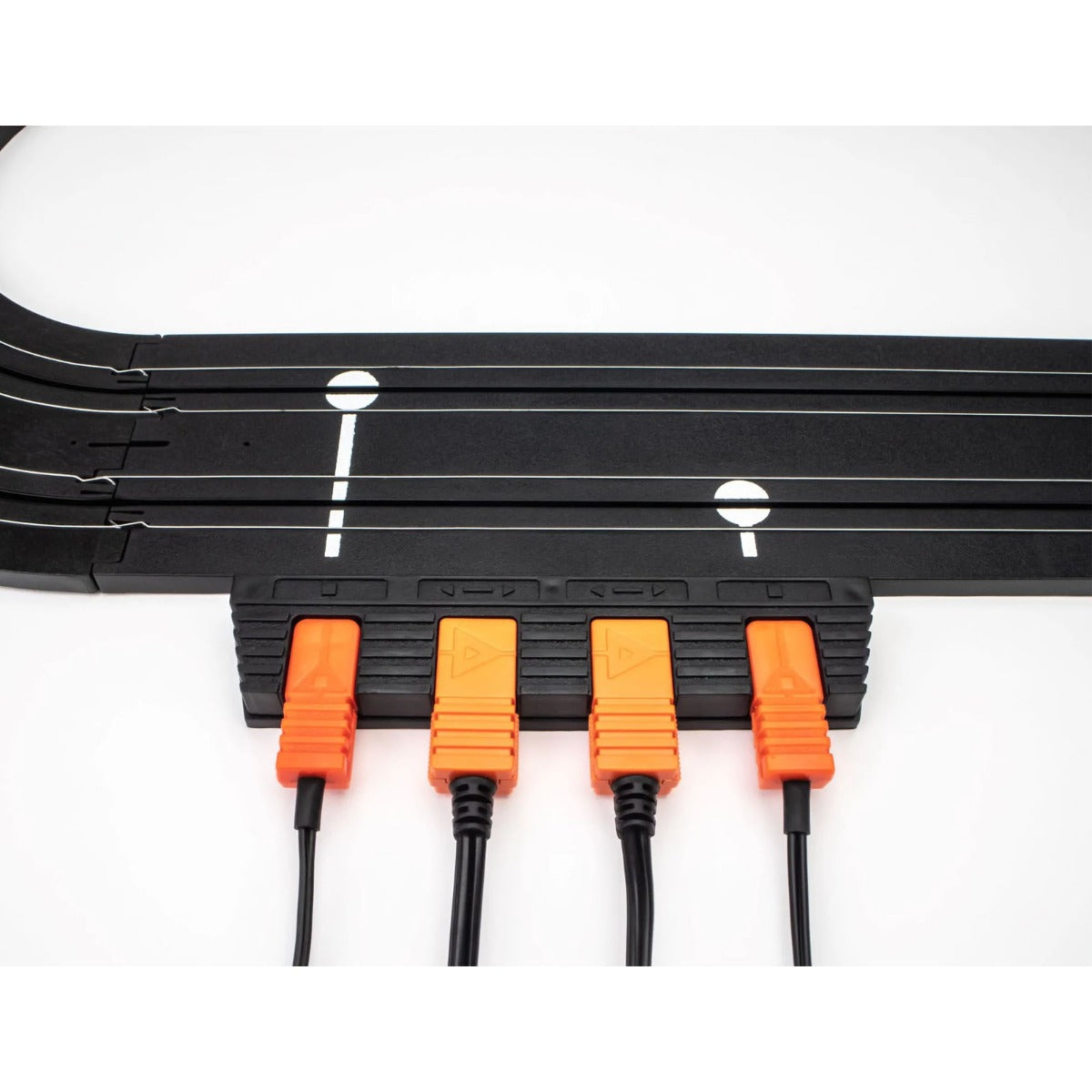 AFX 70636 Dual Power Terminal Track Pack 15" Straight Track HO Slot Car - PowerHobby