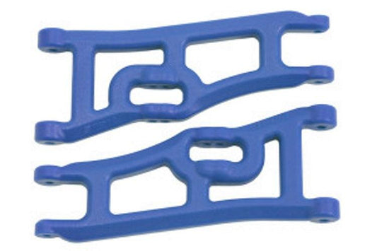 RPM 70665 Wide Front A-arms Blue Traxxas E-Rustler & Stampede 2wd - PowerHobby