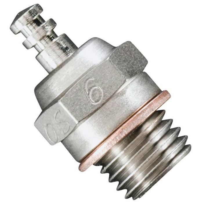 O.S. 71605300 #6 A3 Glow Plug Hot Air - PowerHobby