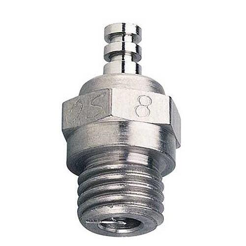 O.S. #8 Glow Plug Long Medium Air / Car OS 8 (3) - PowerHobby