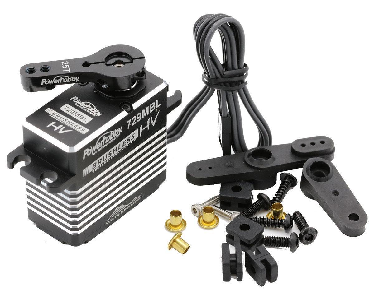 Powerhobby 729MBL HV Waterproof Brushless Steel Gear Servo / Aluminum Case - PowerHobby