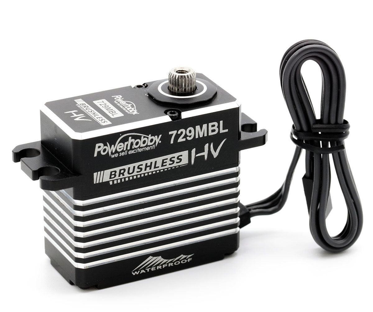Powerhobby 729MBL HV Waterproof Brushless Steel Gear Servo / Aluminum Case - PowerHobby