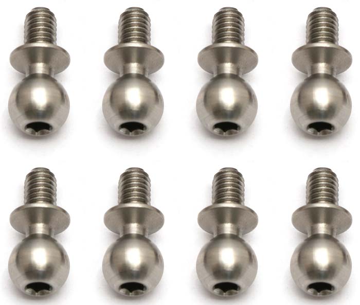 Associated 91451 Heavy-Duty Ball Stud 4mm RC10B5 - PowerHobby