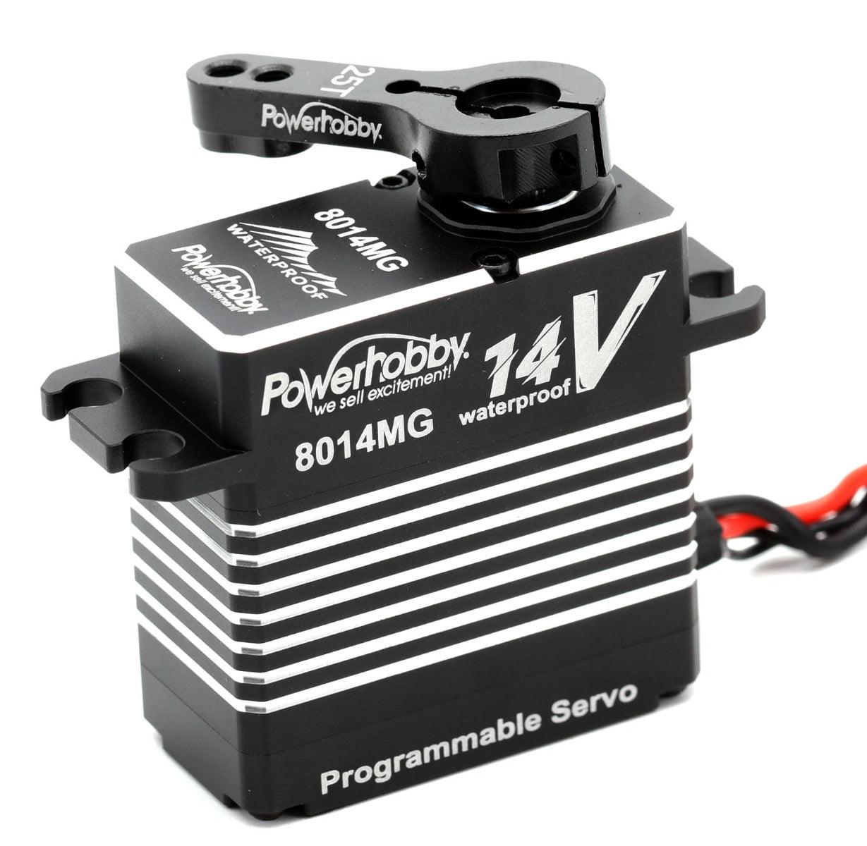 Powerhobby 8014MG 14v Programmable Waterproof HV Brushless 3s Lipo