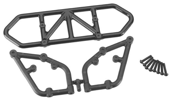 RPM 81002 Black Rear Bumper Traxxas Slash - PowerHobby