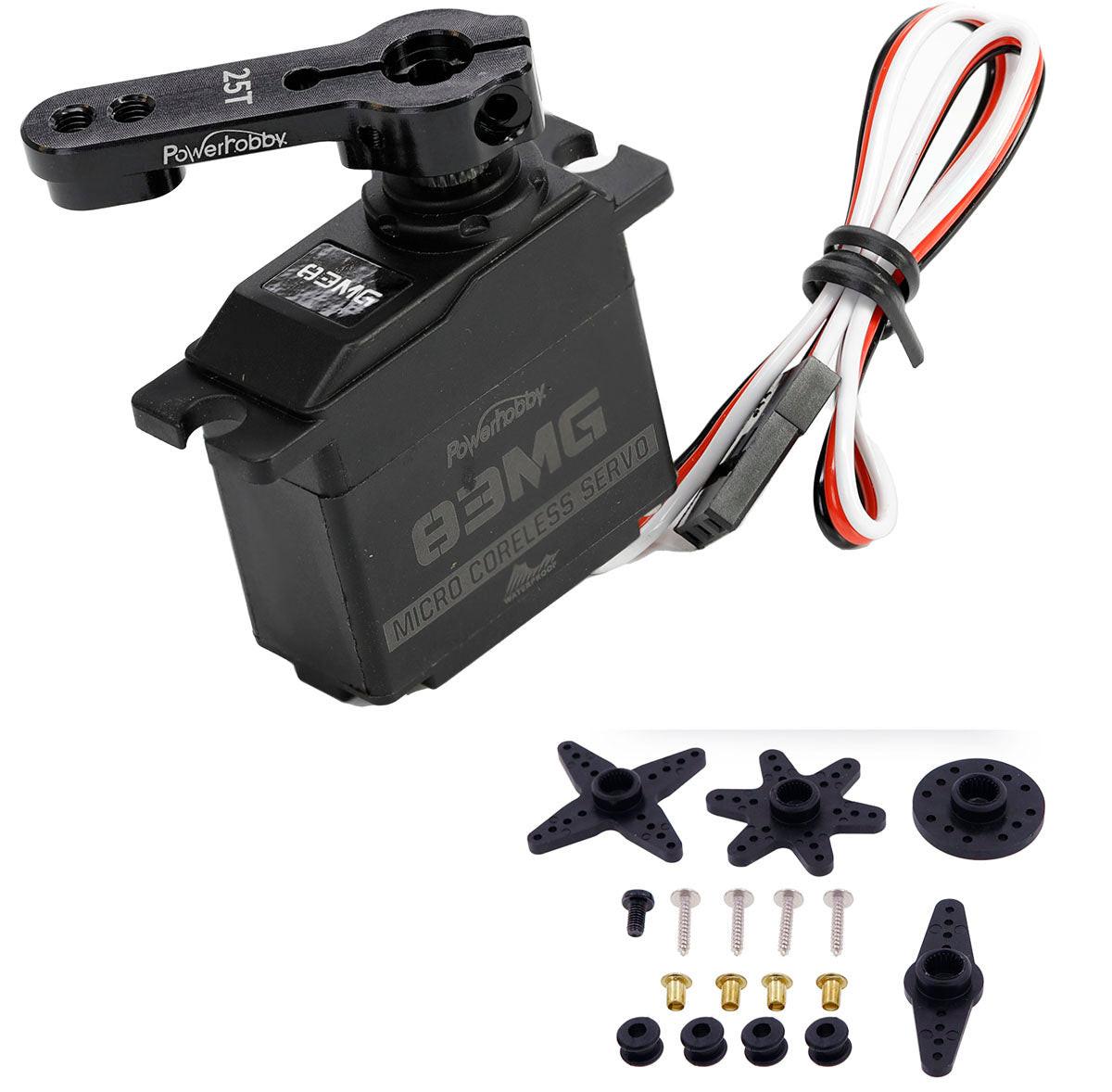 Powerhobby 83MG Waterproof Mini Servo FOR Traxxas 1/16 E-Revo Slash - PowerHobby