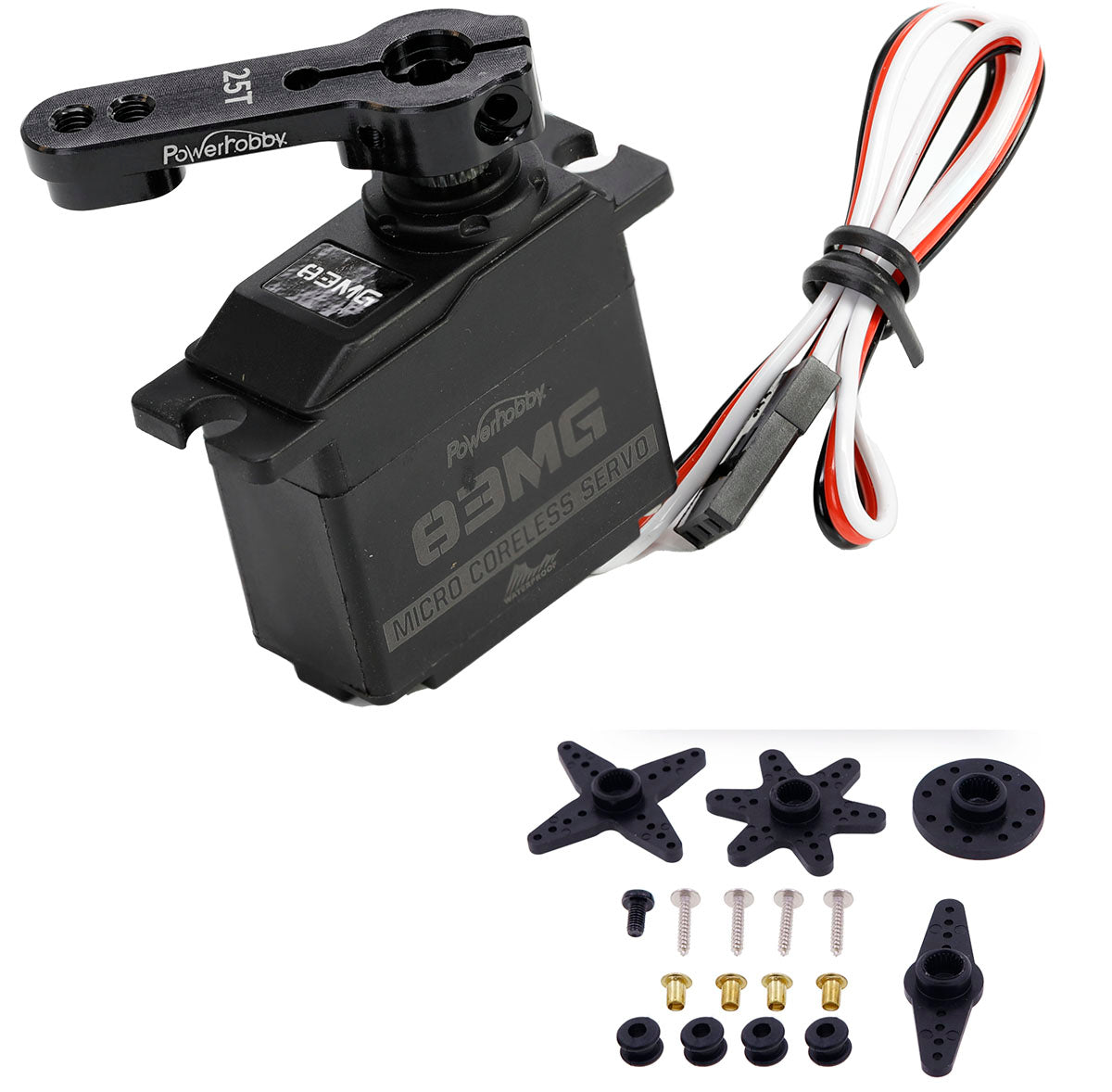 Powerhobby 83MG Waterproof Mini Servo FOR Traxxas 1/16 E-Revo Slash - PowerHobby