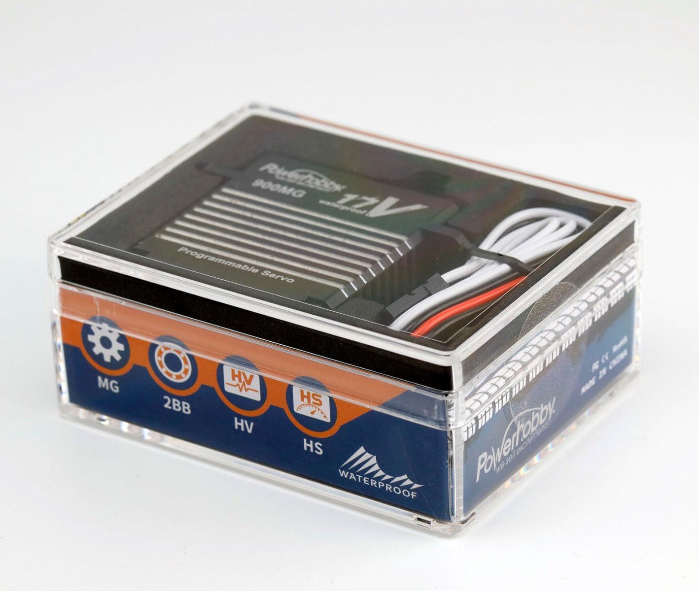 Powerhobby 900MG 17V 4S lipo Aluminum WP Digital Monster Torque 917OZ Servo - PowerHobby