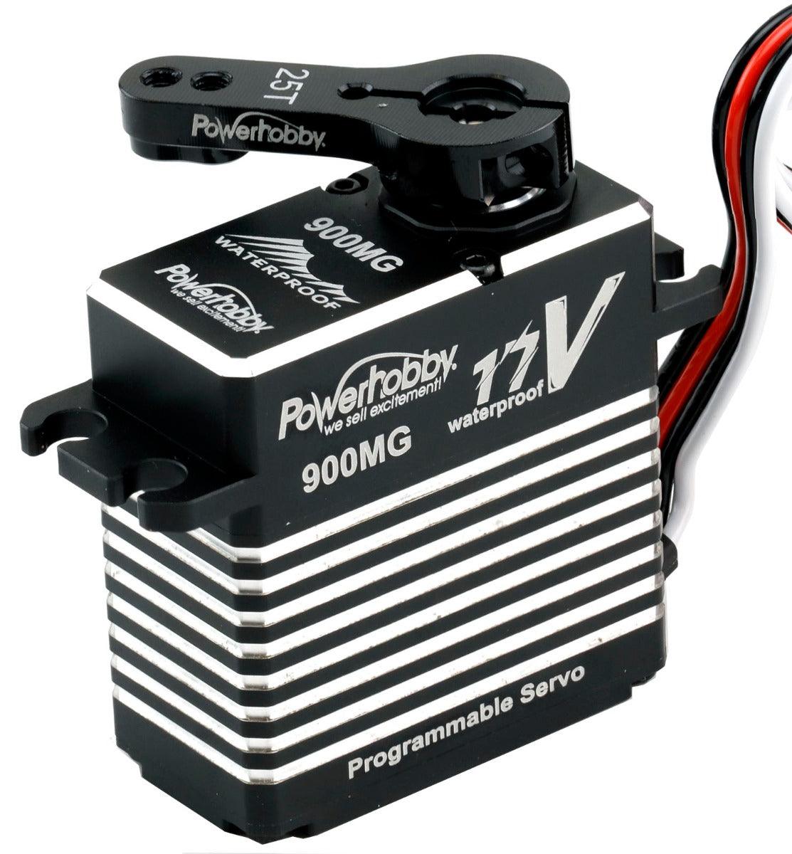 Powerhobby 900MG 17V 4S lipo Aluminum WP Digital Monster Torque 917OZ Servo - PowerHobby