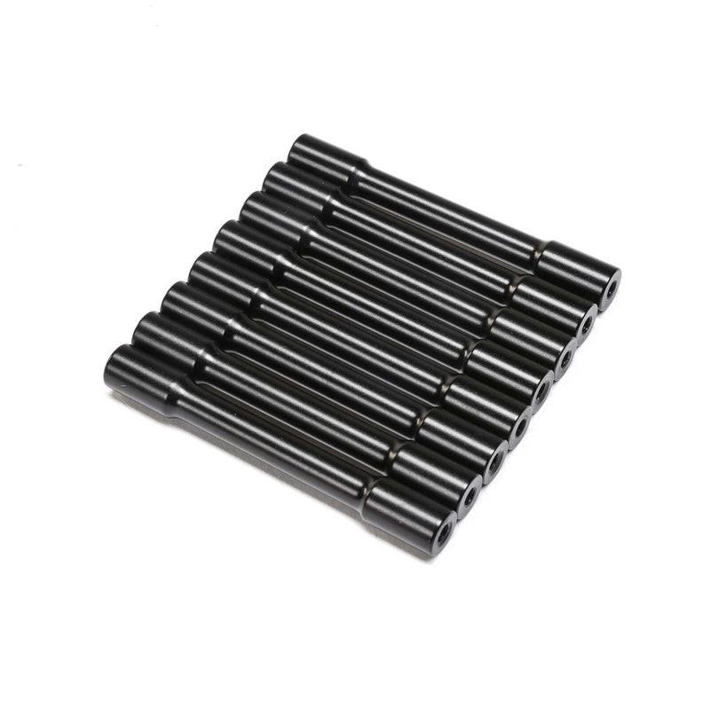 Losi LOS241072 Aluminum Crossbar End Plates Black 8 TLR Tuned LMT - PowerHobby