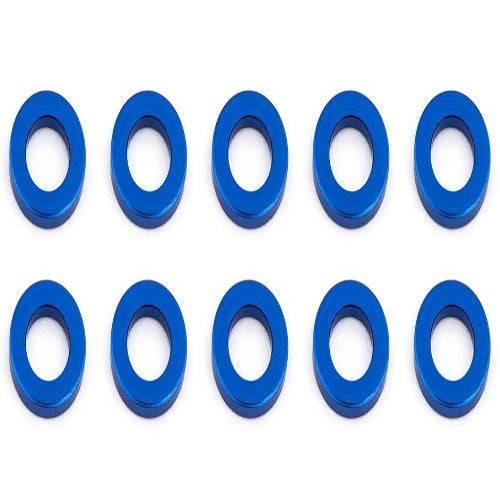 Associated 31382 Ballstud Washers, 5.5x1.0 mm Blue Aluminum Apex Scion RC10 SC10 - PowerHobby