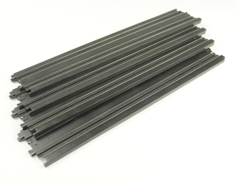 AFX 15" Straight HO Scale Track 4pcs #70600 - PowerHobby