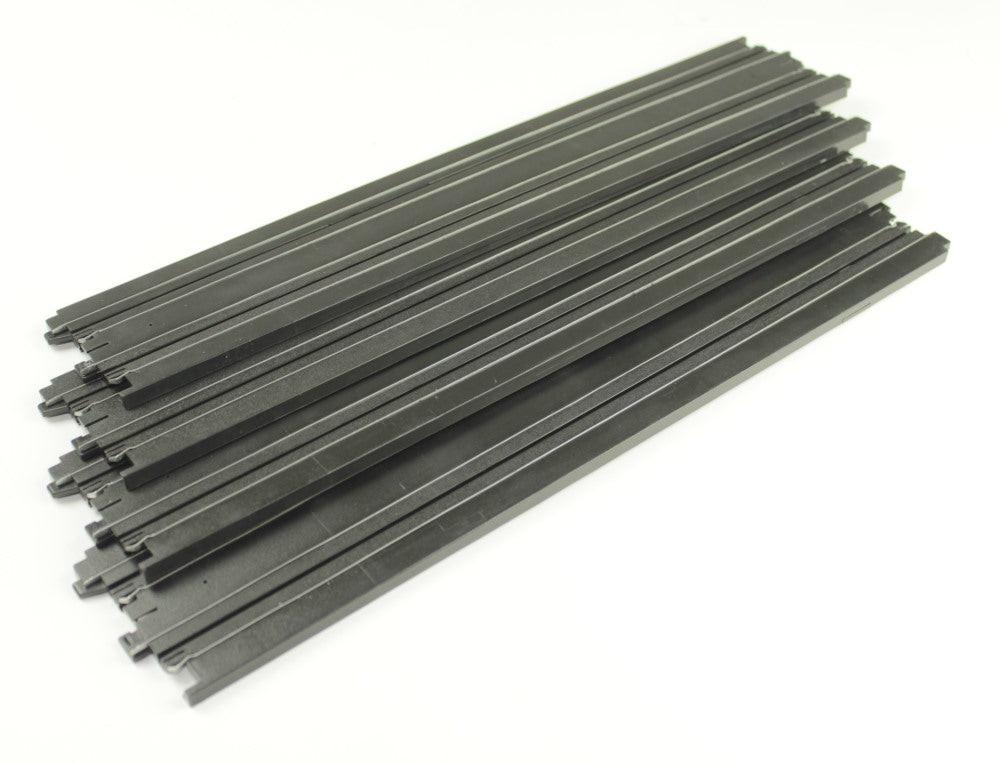 AFX 15" Straight HO Scale Track 4pcs #70600 - PowerHobby