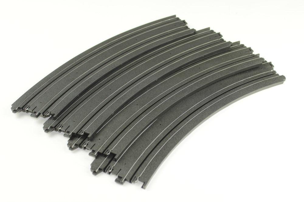 AFX 18" Radius Curve 1/8 Circle HO Scale Track 4pcs #70621 - PowerHobby