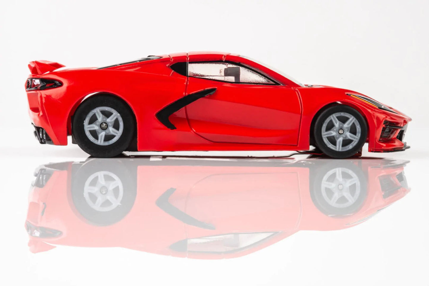 AFX 22011 Corvette C8 Torch Red Mega G+ HO Slot Car AFX22011 MegaG Plus - PowerHobby