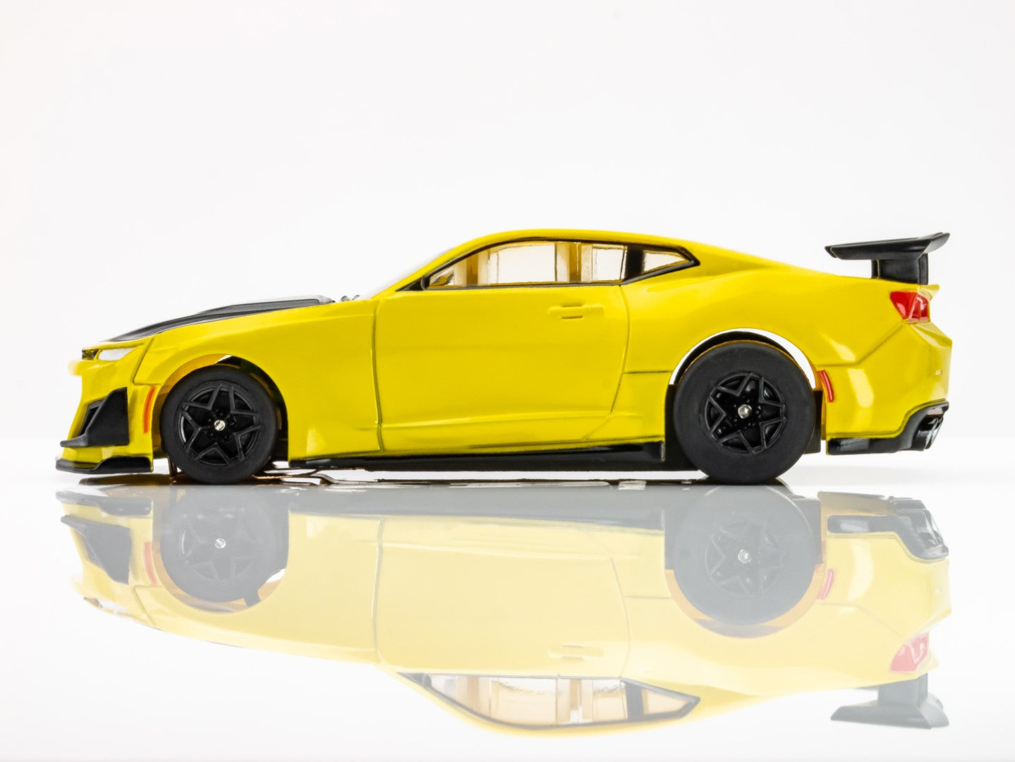 AFX 2021 Chevy Camaro 1LE Shock Yellow HO Scale Slot Car 22075 AFX22075 - PowerHobby