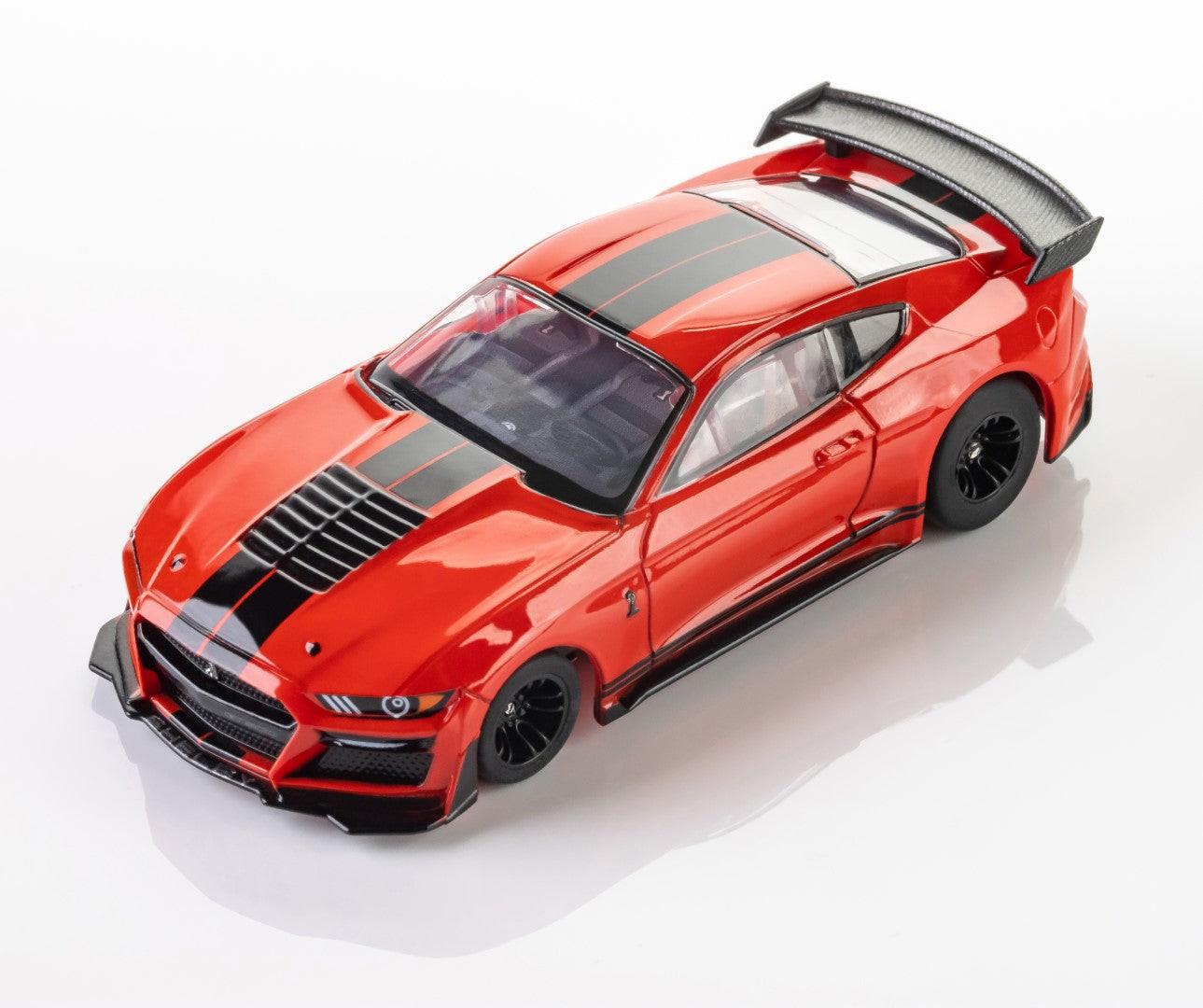 AFX 2021 Ford Mustang GT500 Race Red HO Scale Slot Car 22077 AFX22077 - PowerHobby