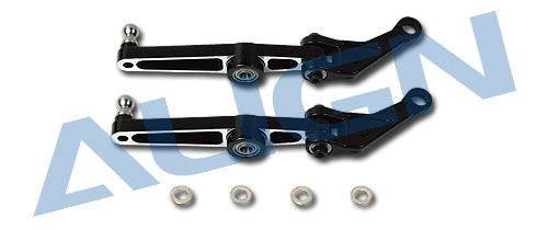 Align HN6092-00 Metal Washout Control Arm (Black) T-Rex 550E 600 600 Nitro - PowerHobby