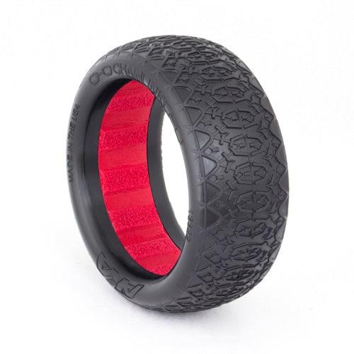 AkA 13322VR 1:10 BUGGY EVO CHAIN LINK 4WD FRONT (SUPER SOFT) Tires - PowerHobby