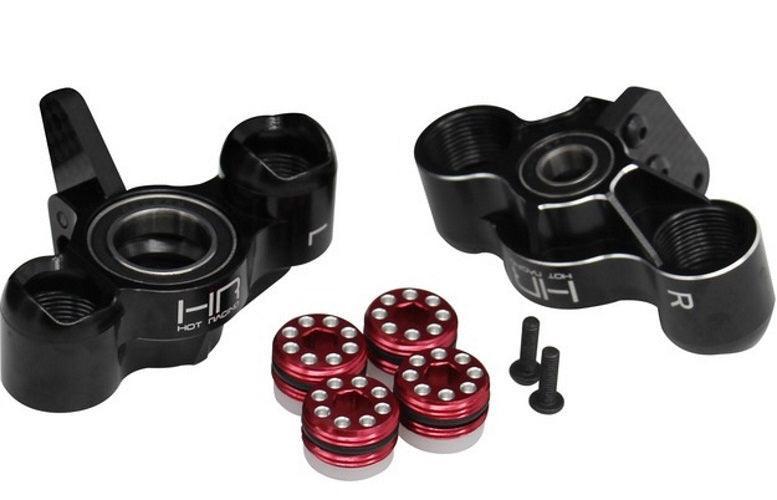 Hot Racing AON21MA01 Aluminum Steering Block HD Bearings Talion Typhon Kraton - PowerHobby