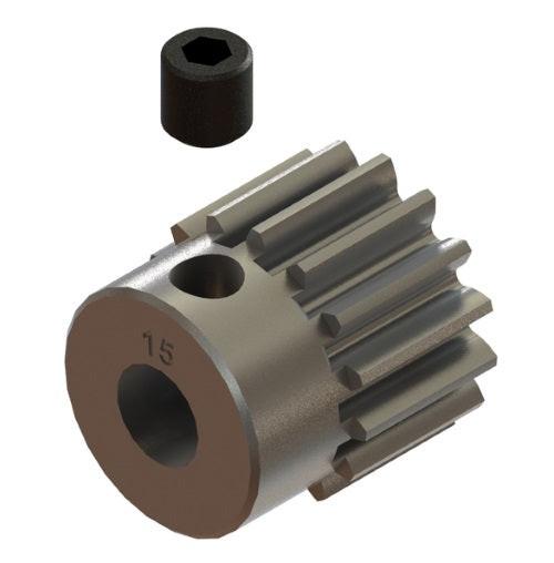 Arrma AR310424 Pinion Gear (15T, 0.8Mod) (1) Big Rock Granite Senton Typhon - PowerHobby