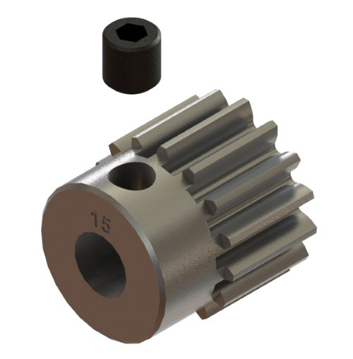 Arrma AR310424 Pinion Gear (15T, 0.8Mod) (1) Big Rock Granite Senton Typhon - PowerHobby
