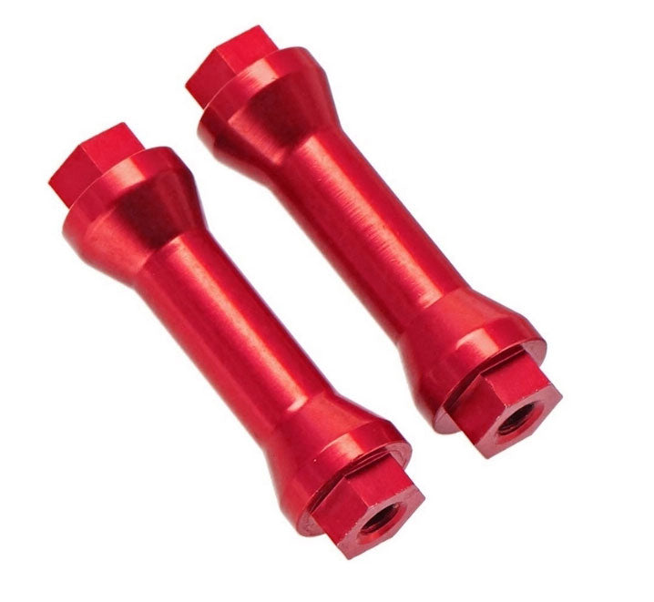 ARRMA AR320217 Wing Post Aluminum Red Typhon Talion Kraton (2) - PowerHobby