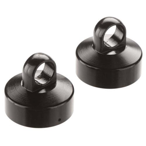 ARRMA AR330204 Shock Cap Upper Aluminum Black (2) Typhon Kraton - PowerHobby