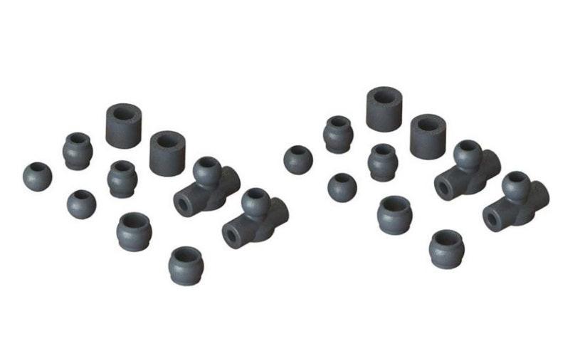 Arrma Composite Ball Set 6S Mojave Typhon Talion Infraction Limitless Kraton - PowerHobby