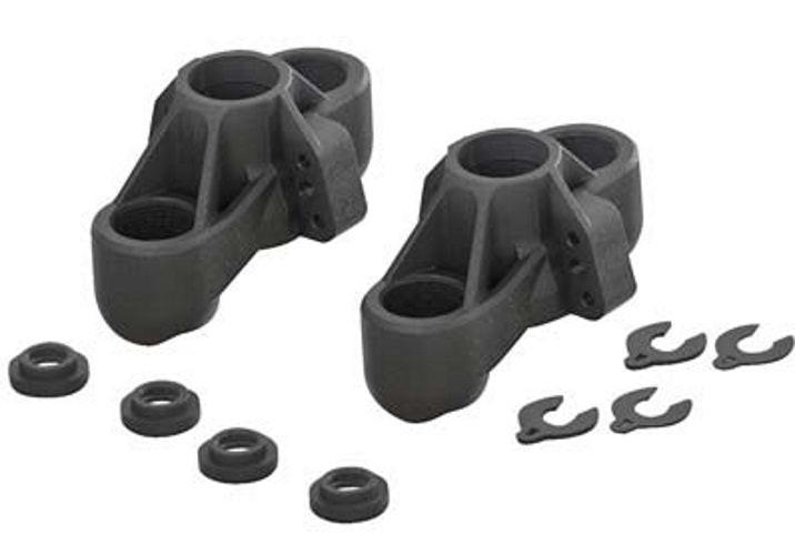 Arrma AR330505 Composite Steering Block Front 6S (2) Kraton Outcast Notorious - PowerHobby