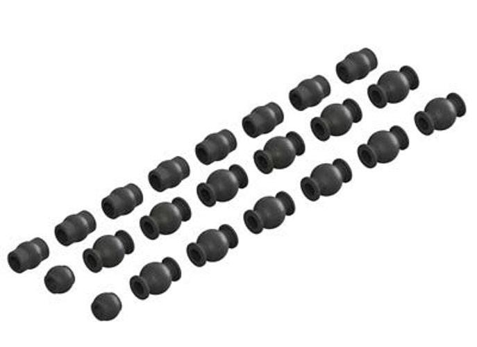 Arrma AR330515 Composite Pivot Ball Set Senton Granite - PowerHobby